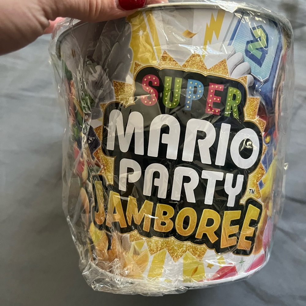 Nintendo Super Mario Party Jamboree Bucket - Yellow and Black